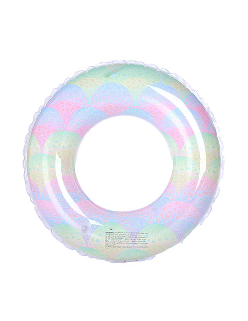Fashion Colorful 100# With Handle (450g) Suitable For Overweight Pvc Printing Swimming Ring