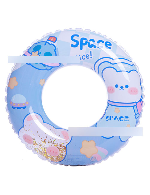 Fashion Space Bear 60# (110g) Is Suitable For 2-4 Years Old Pvc Cartoon Children's Swimming Ring
