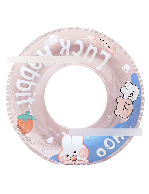 Fashion Lucky Bunny 60# (110g) Is Suitable For 2-4 Years Old Pvc Cartoon Children's Swimming Ring