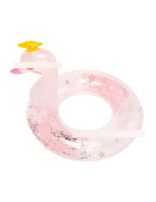Fashion Crown Swan 70# (suitable For 5-9 Years Old) Pvc Swan Children's Swimming Ring