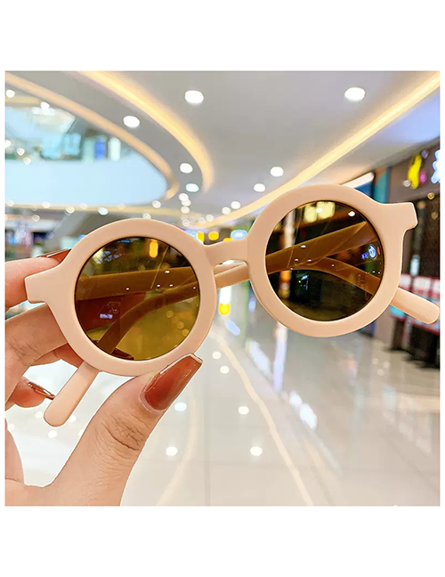 Fashion 7# Light Pink - Frosted Sunglasses Resin Cartoon Kids Sunglasses