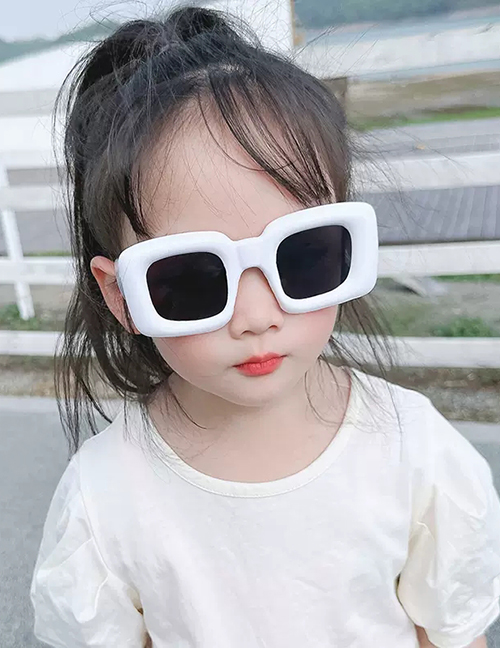 Fashion Funny Box - White Pc Large Frame Sunglasses