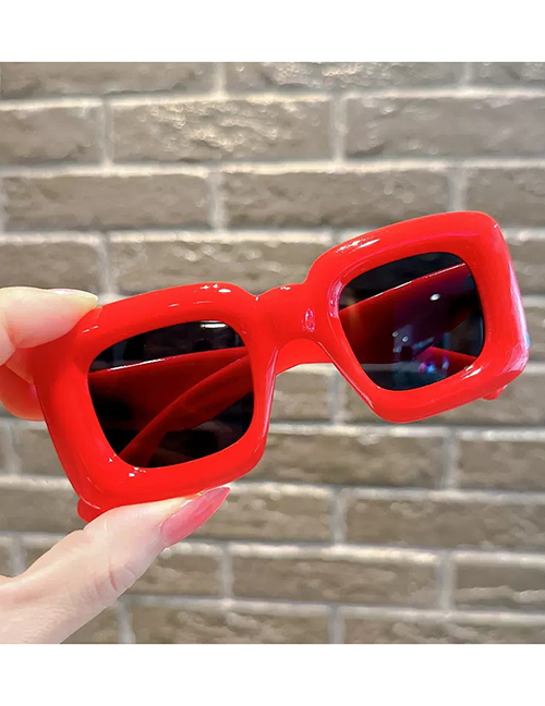 Fashion Funny Box - Red Pc Large Frame Sunglasses