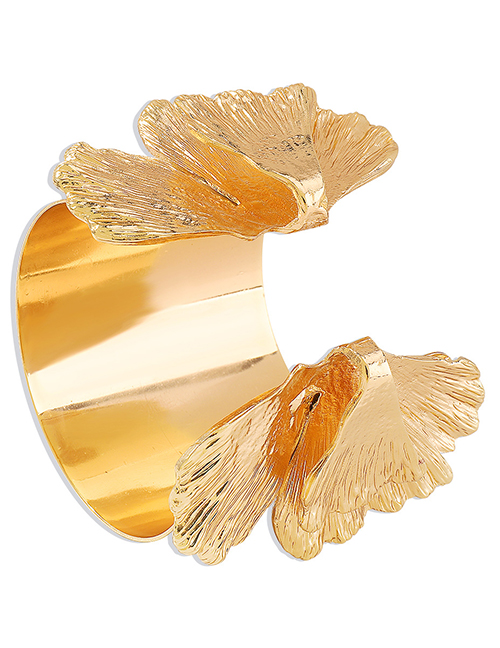 Fashion Gold Bracelet Alloy Ginkgo Leaf Bracelet