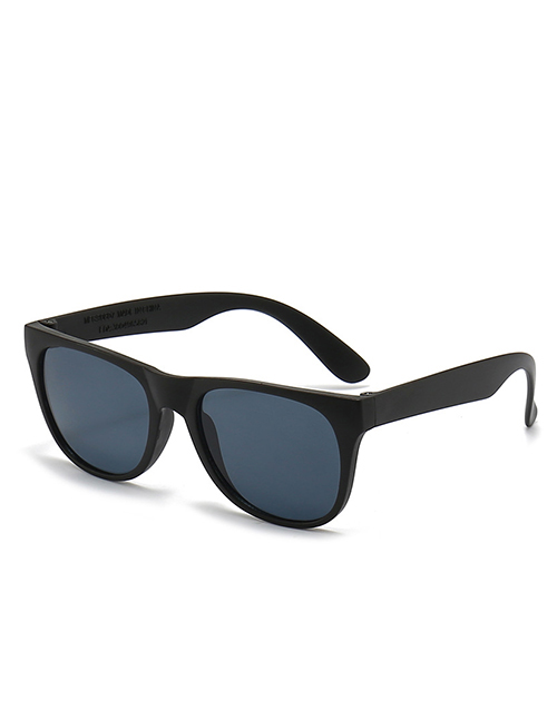 Fashion Black Frame Black Legs Pc Square Large Frame Sunglasses