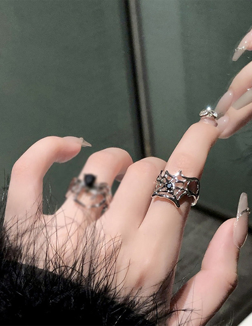 Fashion #3 (single) Alloy Diamond Spider Ring