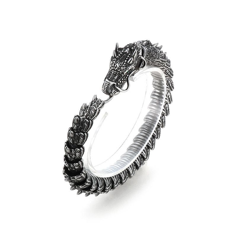 Fashion 1# Titanium Steel Geometric Keel Mens Bracelet