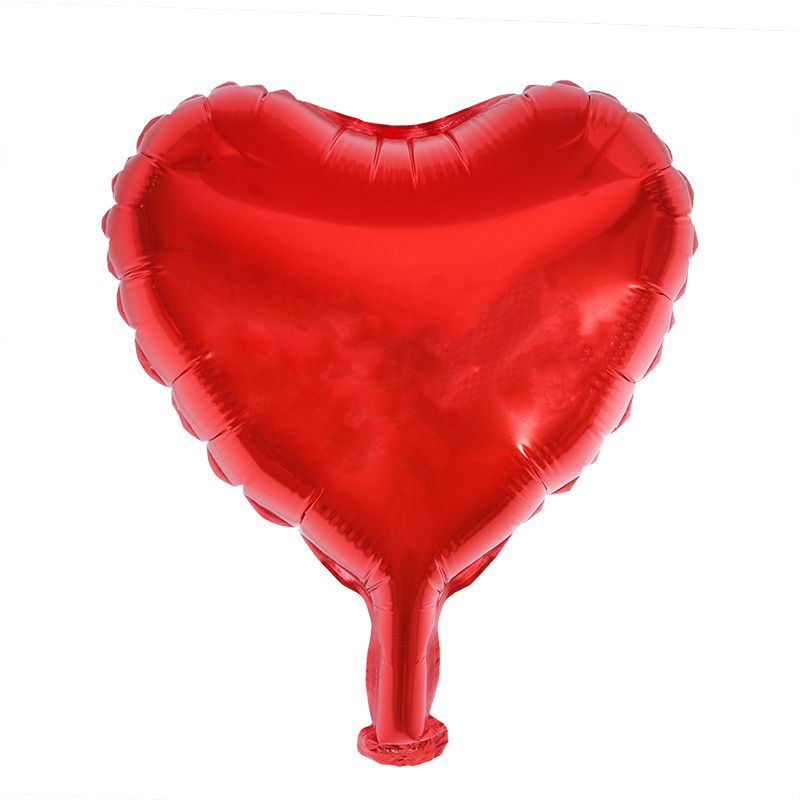 Fashion 10-inch Love Aluminum Film:red 10 Inch Love Aluminum Film Balloon