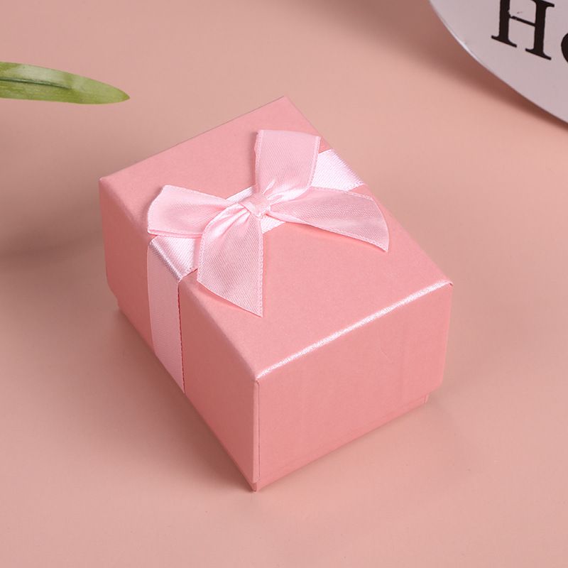 Fashion Pink Square Tie Packaging Box