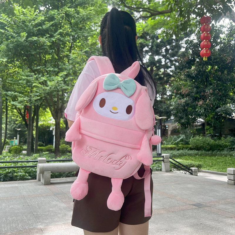Fashion A24 Melody (hands And Feet) Plush Cartoon Large Capacity Backpack