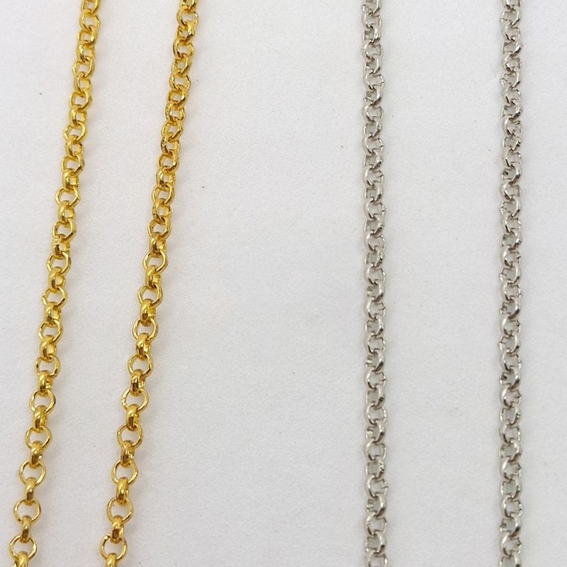 Fashion Notes For Ordering Two Colors Of Chain (60 Cm) Alloy Geometric Chain Necklace