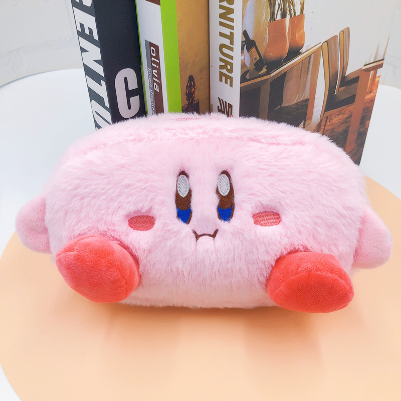 Fashion Kirby Plush Cartoon Pencil Case