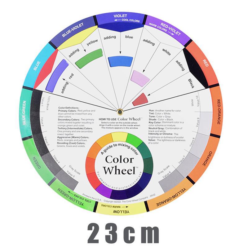 Fashion 23cm Plastic Color Palette