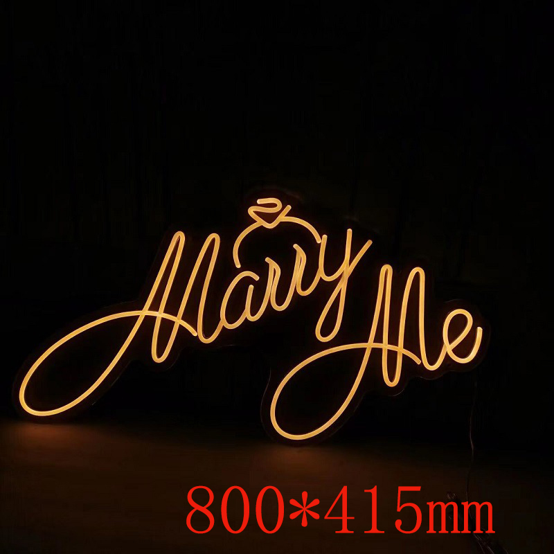 Fashion 800*415mm（w） Acrylic Luminous Letter Atmosphere Light (with Electronics)