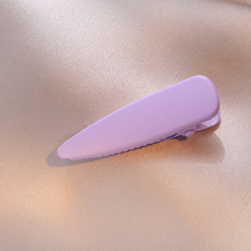 Fashion Purple Alloy Geometric Drop-shaped Hair Clip