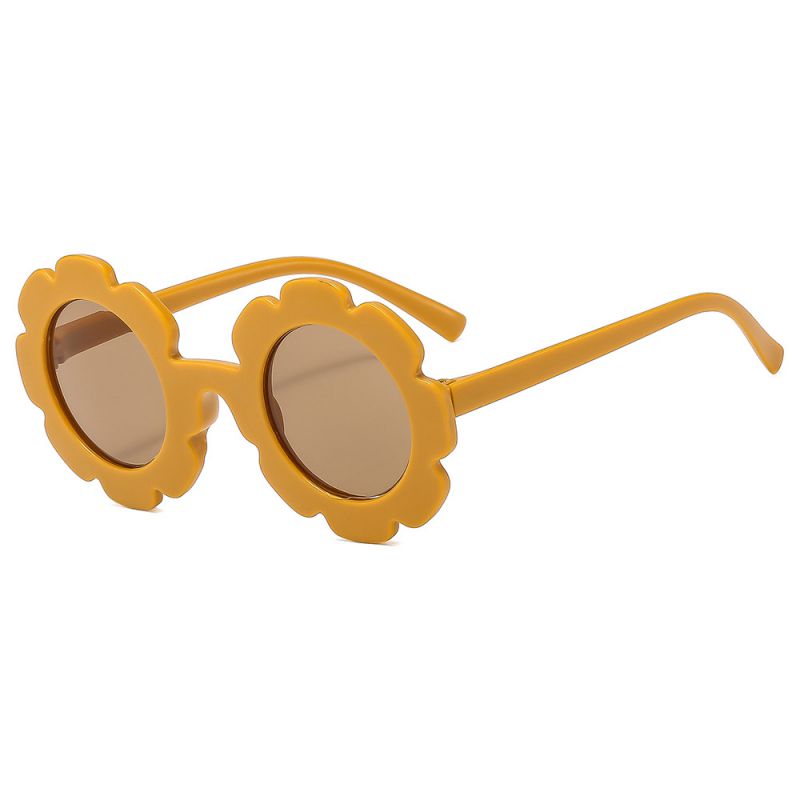 Fashion Sandy Yellow Children's Sunflower Sunglasses