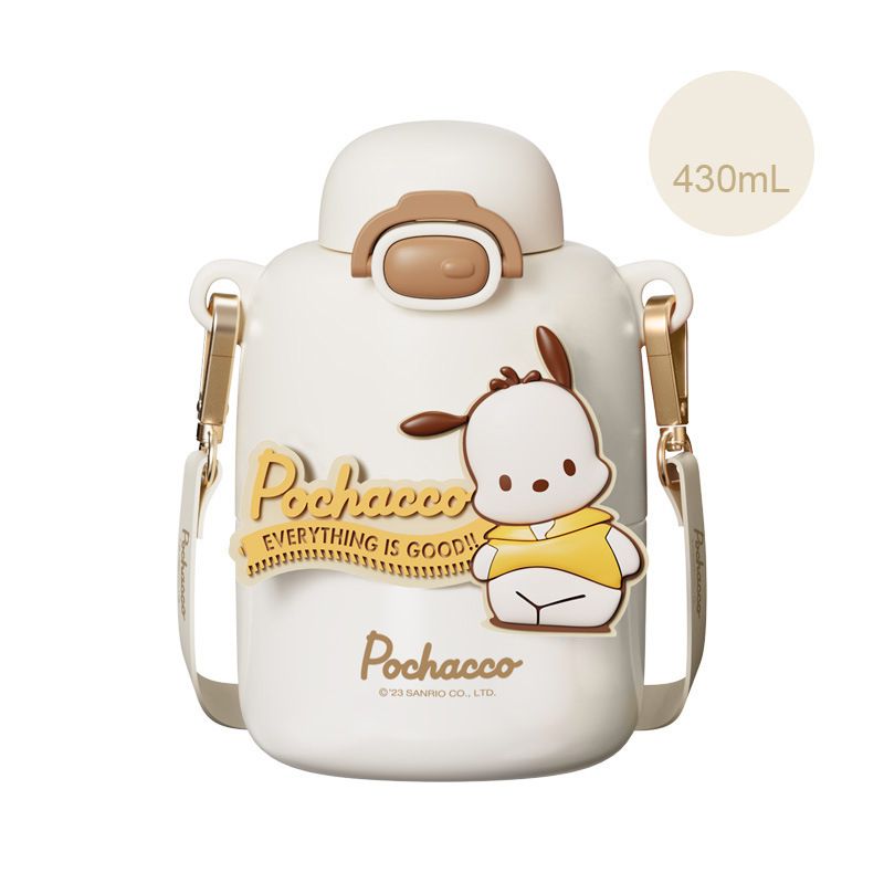 Fashion Off-white-pacha Dog Stainless Steel Cartoon Large Capacity Thermos Cup