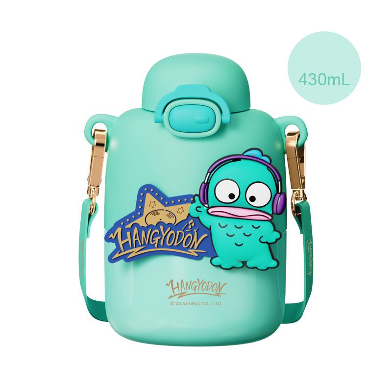 Fashion Green - Half Fish Man Stainless Steel Cartoon Large Capacity Thermos Cup