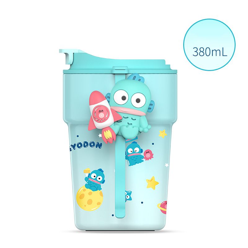 Fashion Half Fish Man Stainless Steel Cartoon Large Capacity Thermos Cup
