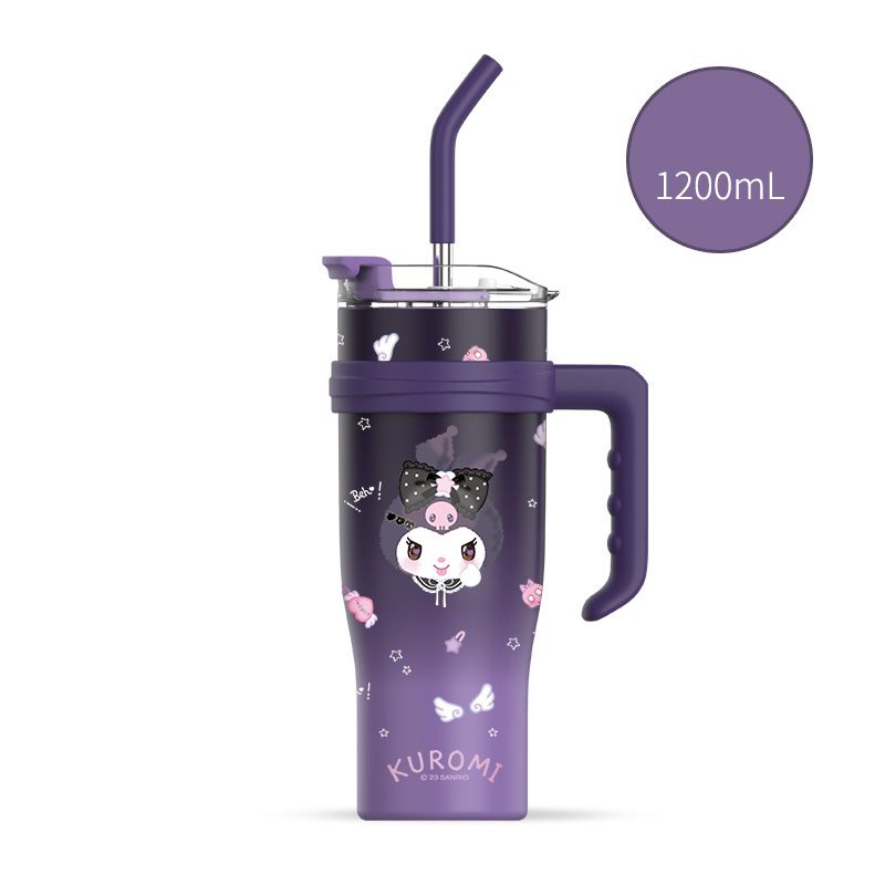 Fashion Kurome Stainless Steel Cartoon Large Capacity Thermos Cup