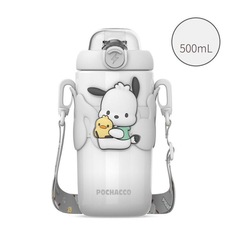 Fashion Pacha Dog Stainless Steel Cartoon Large Capacity Thermos Cup