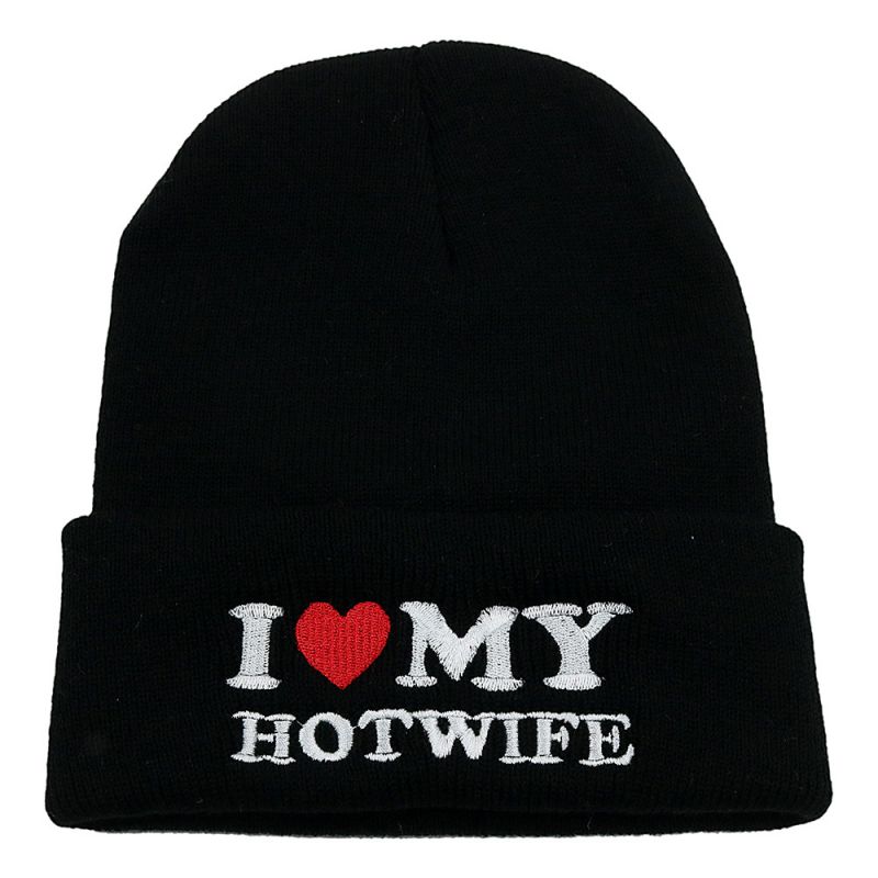 Fashion Wife Acrylic Printed Knitted Beanie