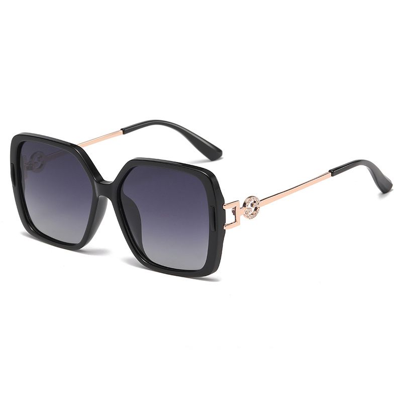 Fashion 5# Pc Square Large Frame Sunglasses