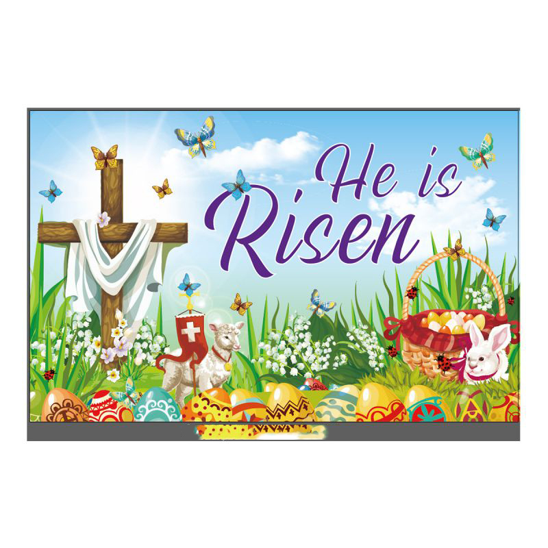 Fashion Easter Day Poster 20 180*110 Easter Egg Print Poster