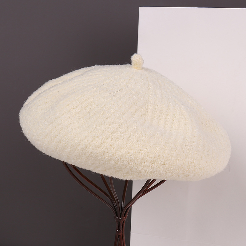 Fashion No. 35 Cotton Knitted Beret
