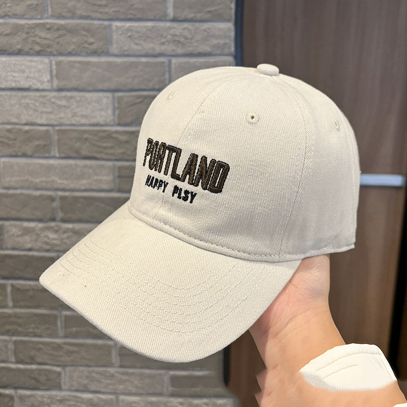 Fashion Off-white Letter Embroidered Soft Top Baseball Cap