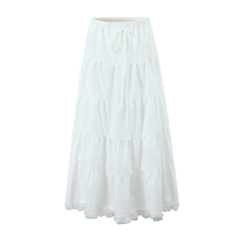 Fashion Skirt Cotton Pleated Skirt