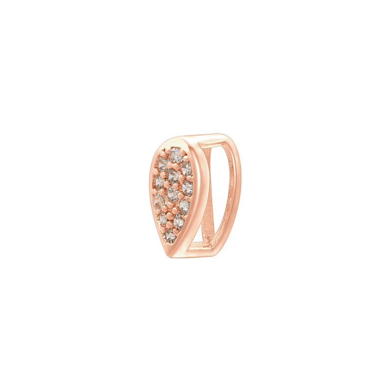 Fashion 12# Gold-plated Copper With Zirconium Seed Buckle Buckle