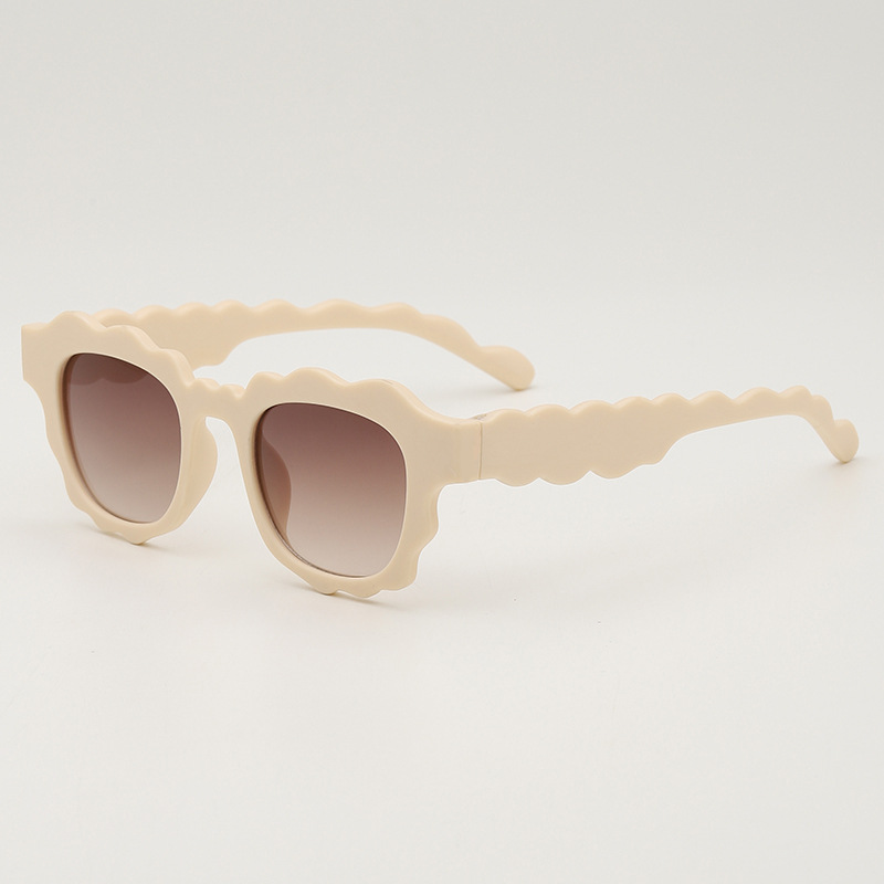 Fashion Rice Frame Children's Wave Sunglasses