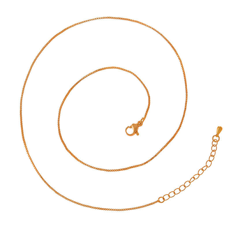 Fashion Golden 2 Copper Hoop Necklace