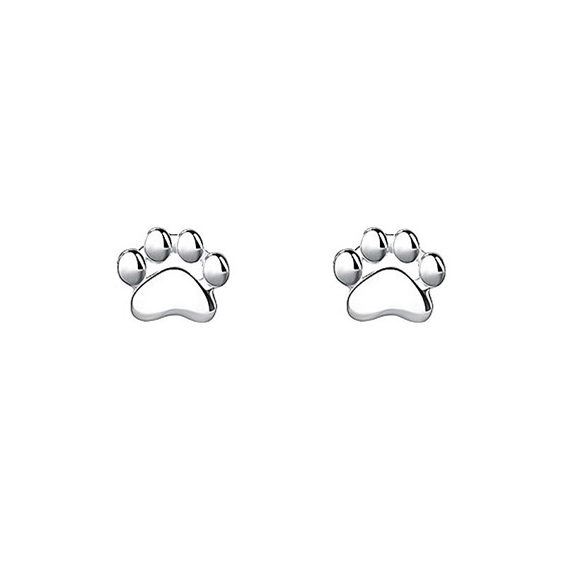 Fashion Glossy Cat Claw Earrings Copper Cat Claw Earrings