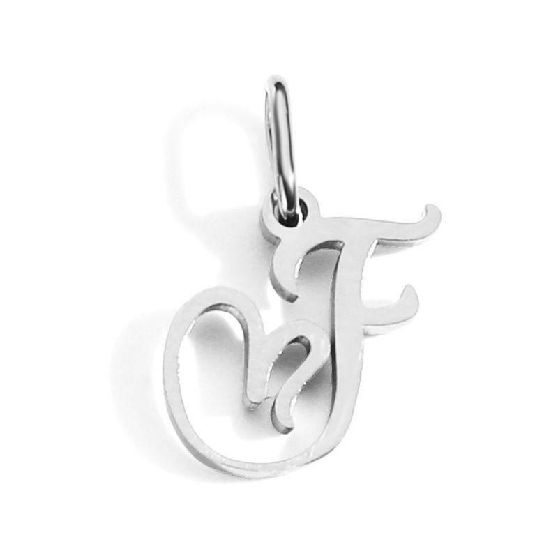 Fashion F-stainless Steel Color Stainless Steel 26 Letter Pendant