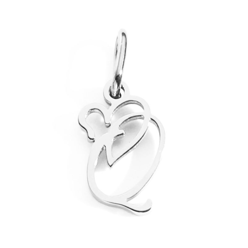 Fashion Q-stainless Steel Color Stainless Steel 26 Letter Pendant