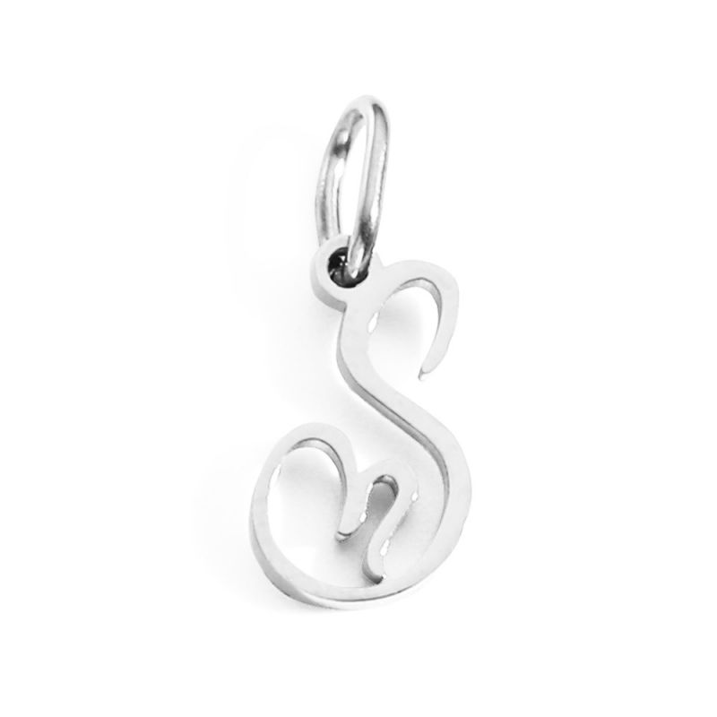 Fashion S-stainless Steel Color Stainless Steel 26 Letter Pendant