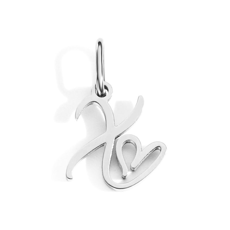 Fashion X-stainless Steel Color Stainless Steel 26 Letter Pendant