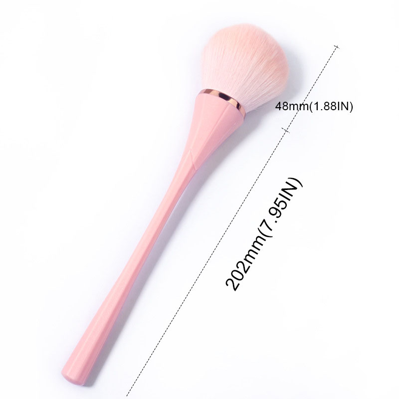 Fashion Pink Nail Art Dust Brush
