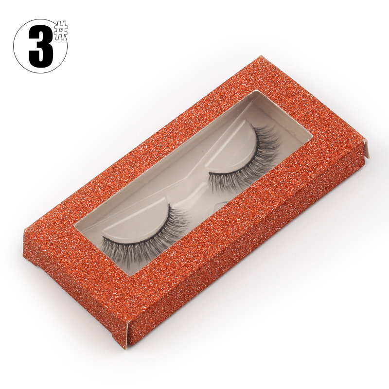Fashion 3# (empty Box) Mink Fur False Eyelashes Packaging Box 1 Pair
