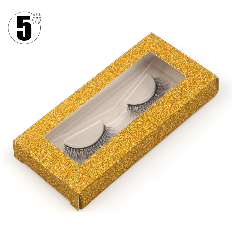 Fashion 5# (empty Box) Mink Fur False Eyelashes Packaging Box 1 Pair