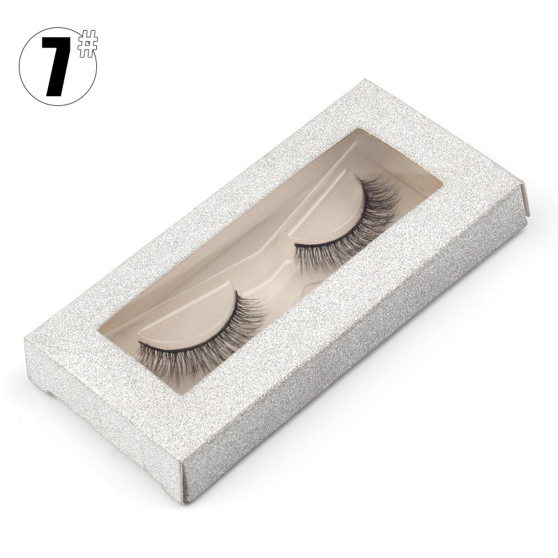 Fashion 7# (empty Box) Mink Fur False Eyelashes Packaging Box 1 Pair