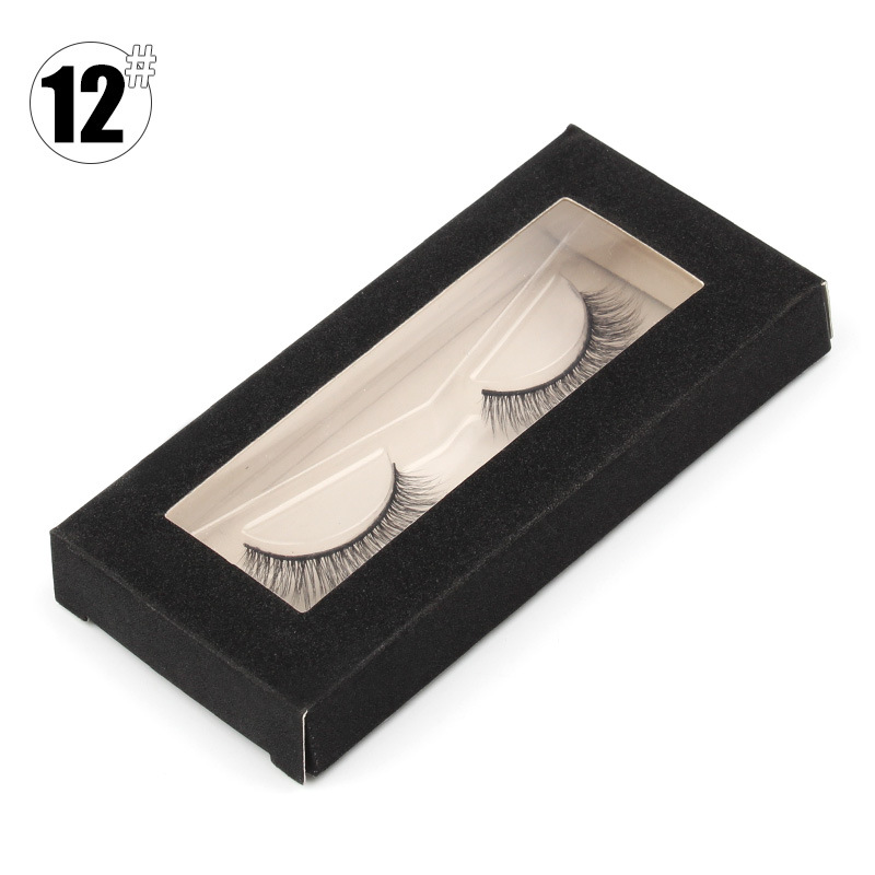 Fashion 12# (empty Box) Mink Fur False Eyelashes Packaging Box 1 Pair
