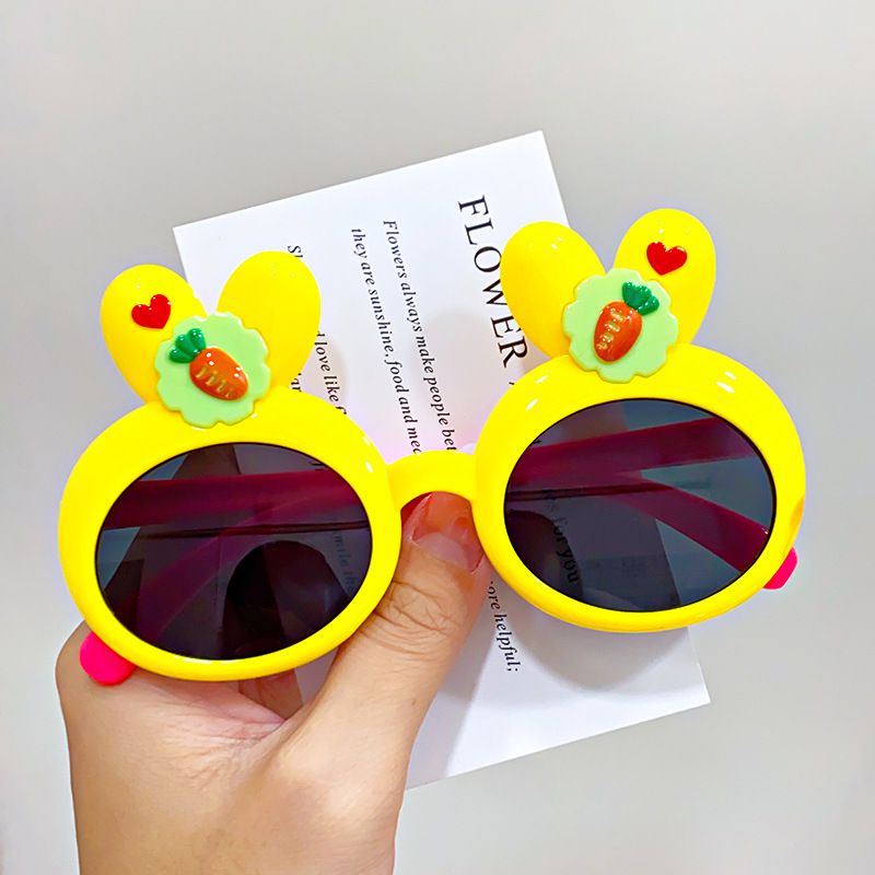 Fashion 3#yellow Pc Rabbit Ears Children's Sunglasses