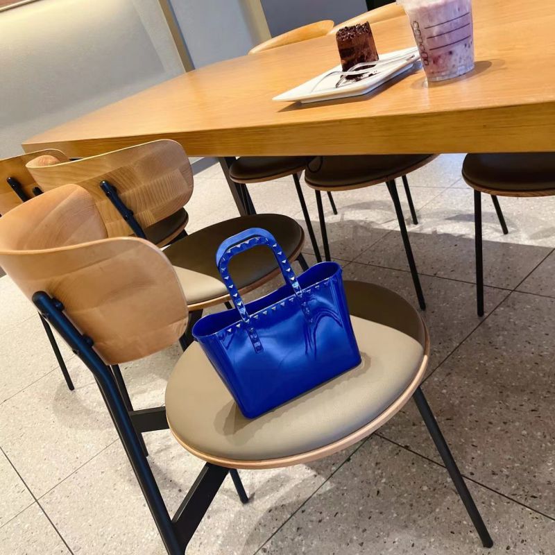 Fashion Blue Large Capacity Handbag