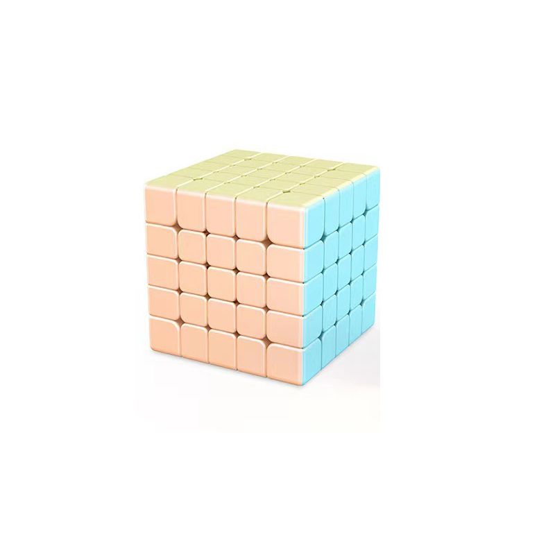 Fashion Magic Macaron Level 5 Rubik's Cube Plastic Square Rubik's Cube