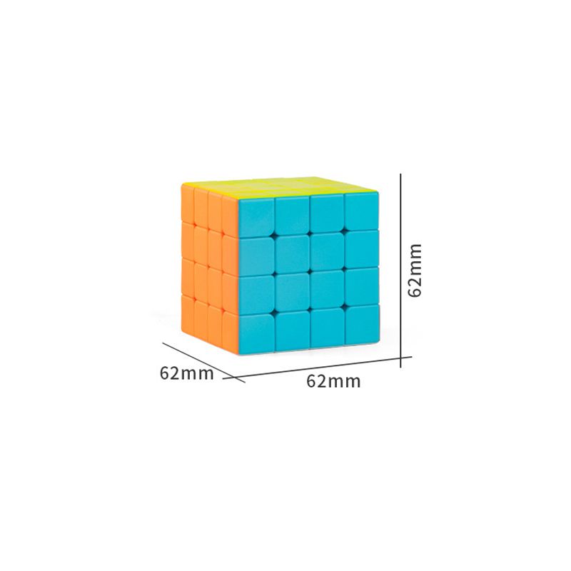 Fashion Level 4 Rubik's Cube Plastic Geometric Children's Rubik's Cube