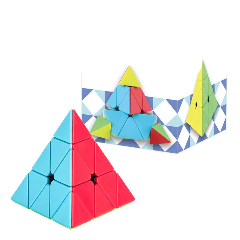 Fashion Pyramid Rubik's Cube Plastic Geometric Children's Rubik's Cube