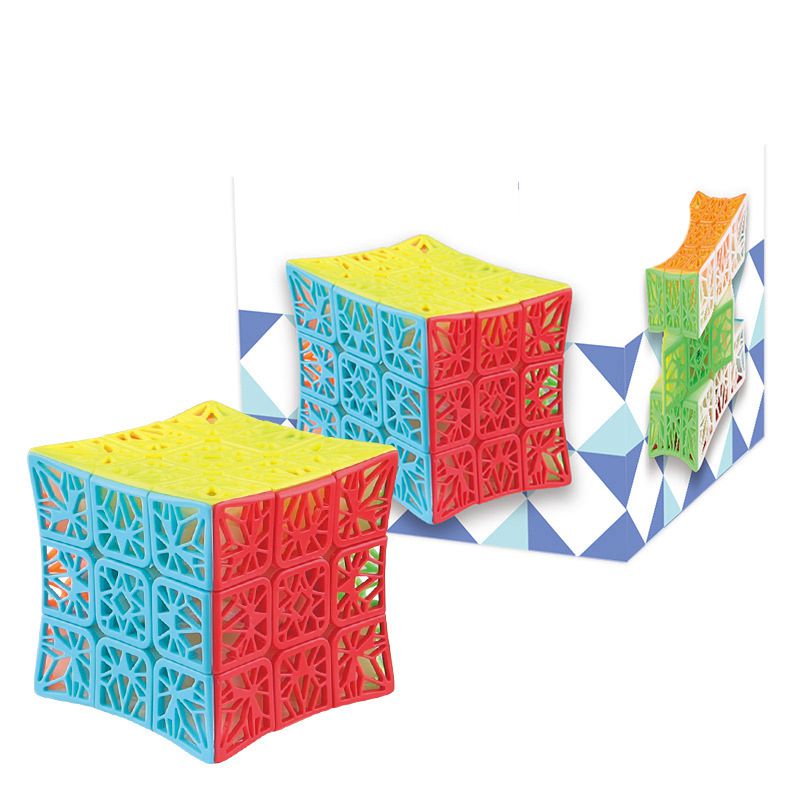 Fashion Concave Void Rubik's Cube Plastic Geometric Children's Rubik's Cube